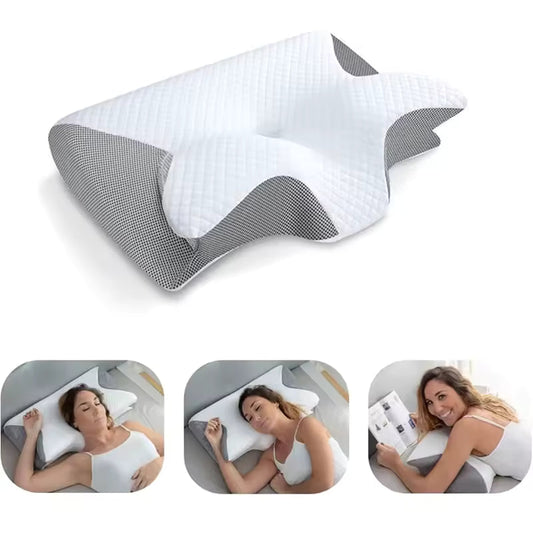 Oreiller Cervical Noctea™ – Réveillez-vous sans douleurs, enfin reposé